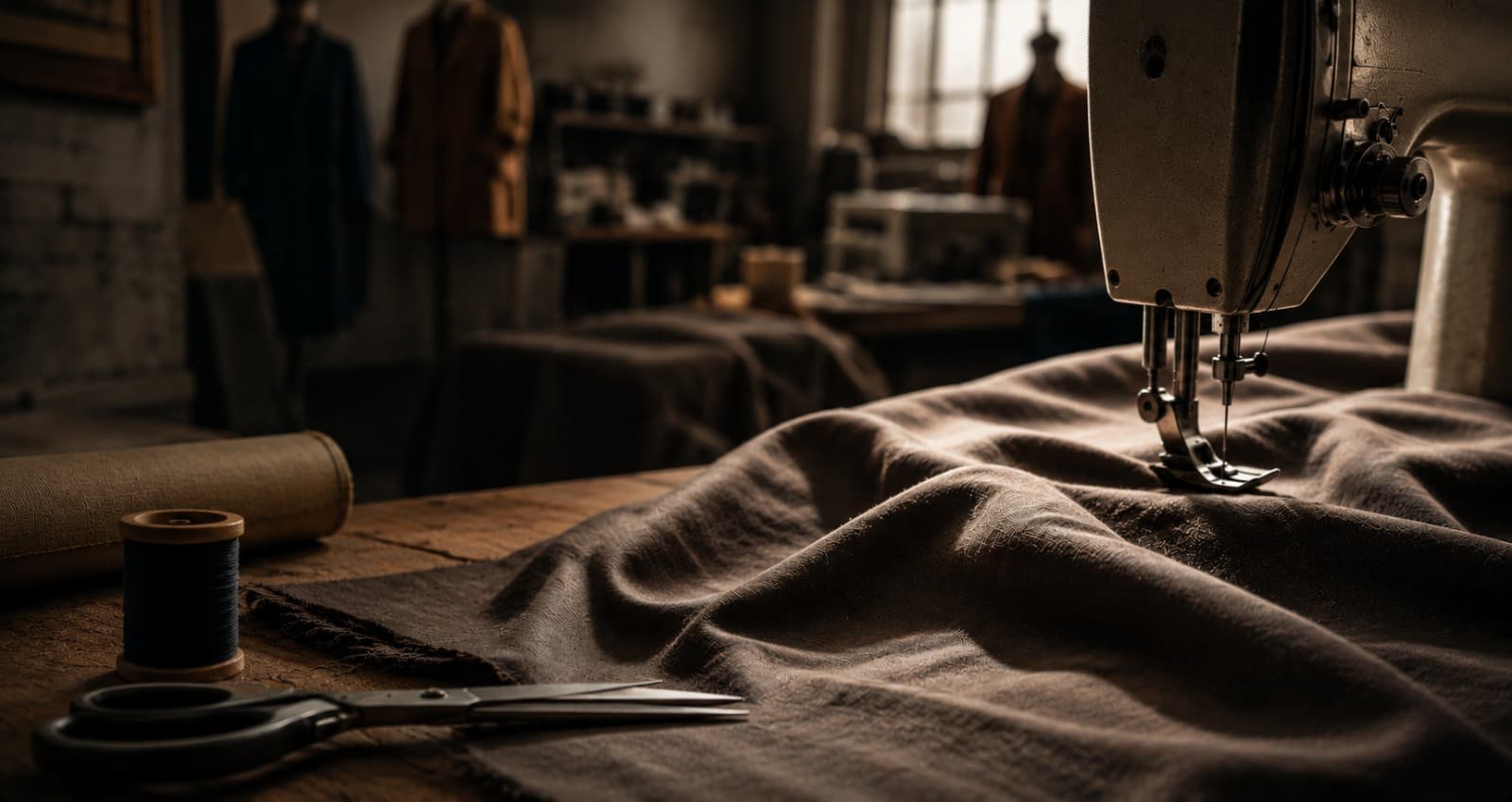 Placeholder for garment manufacturing hero