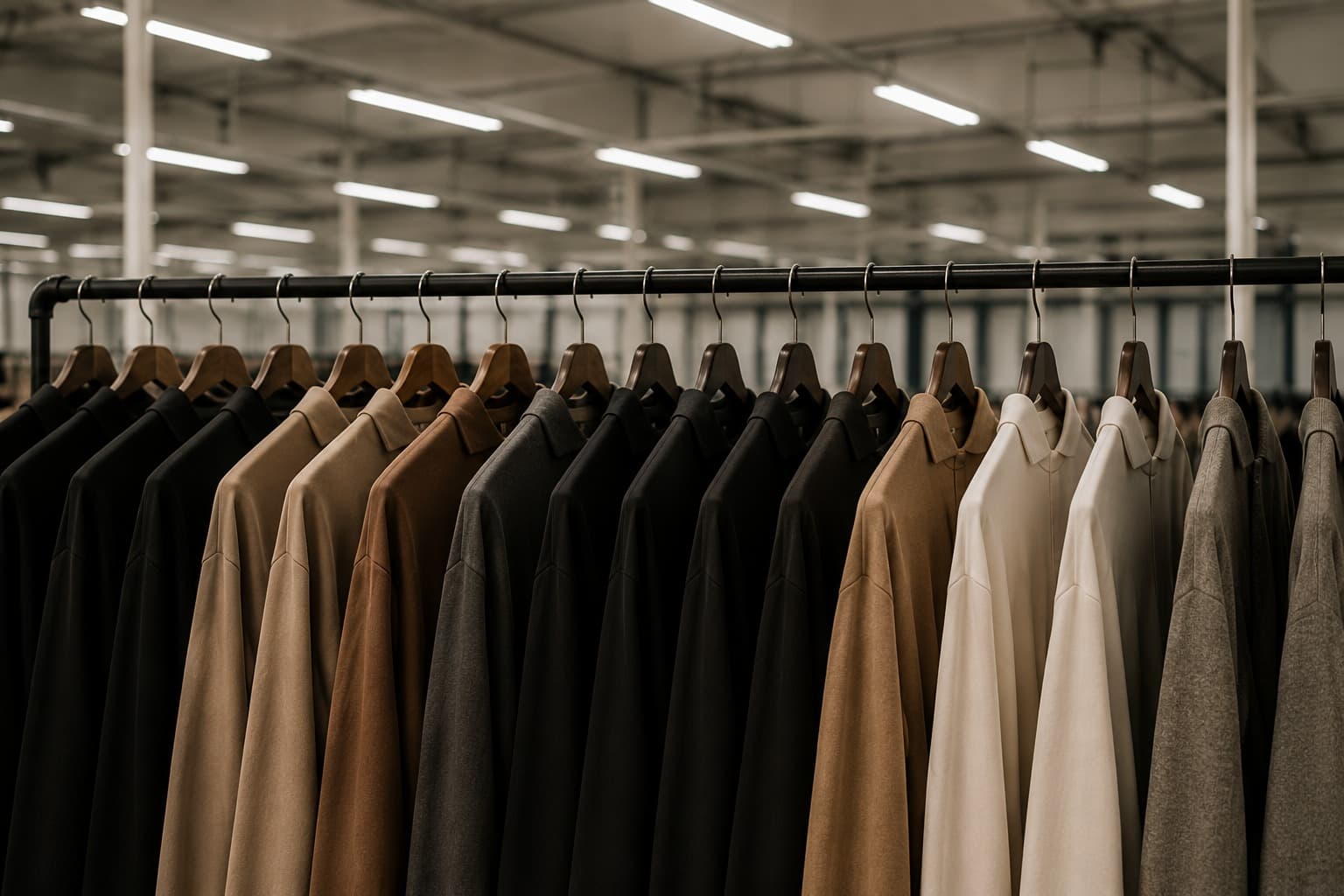 Placeholder for garment rack